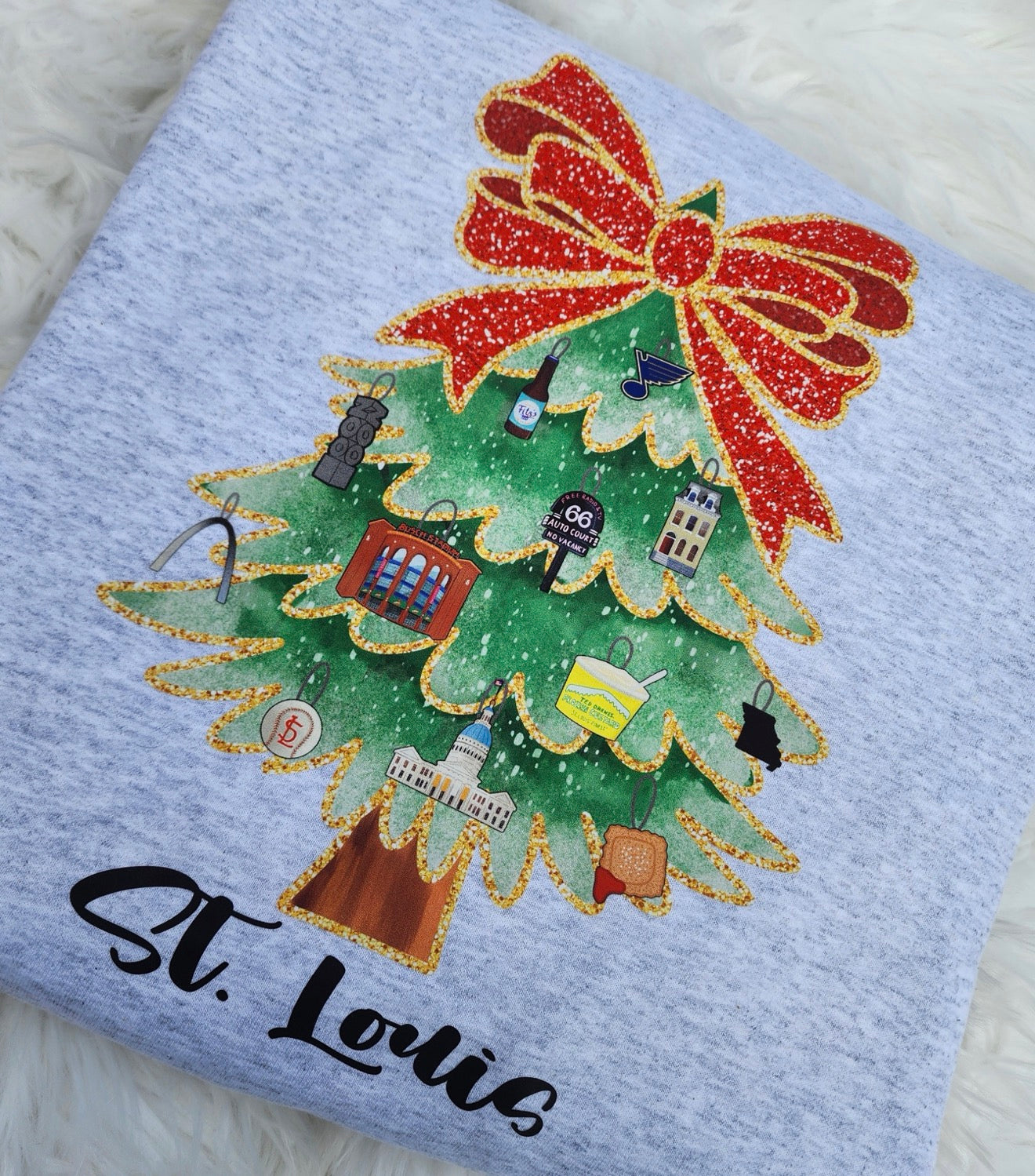 STL Christmas Sweatshirt