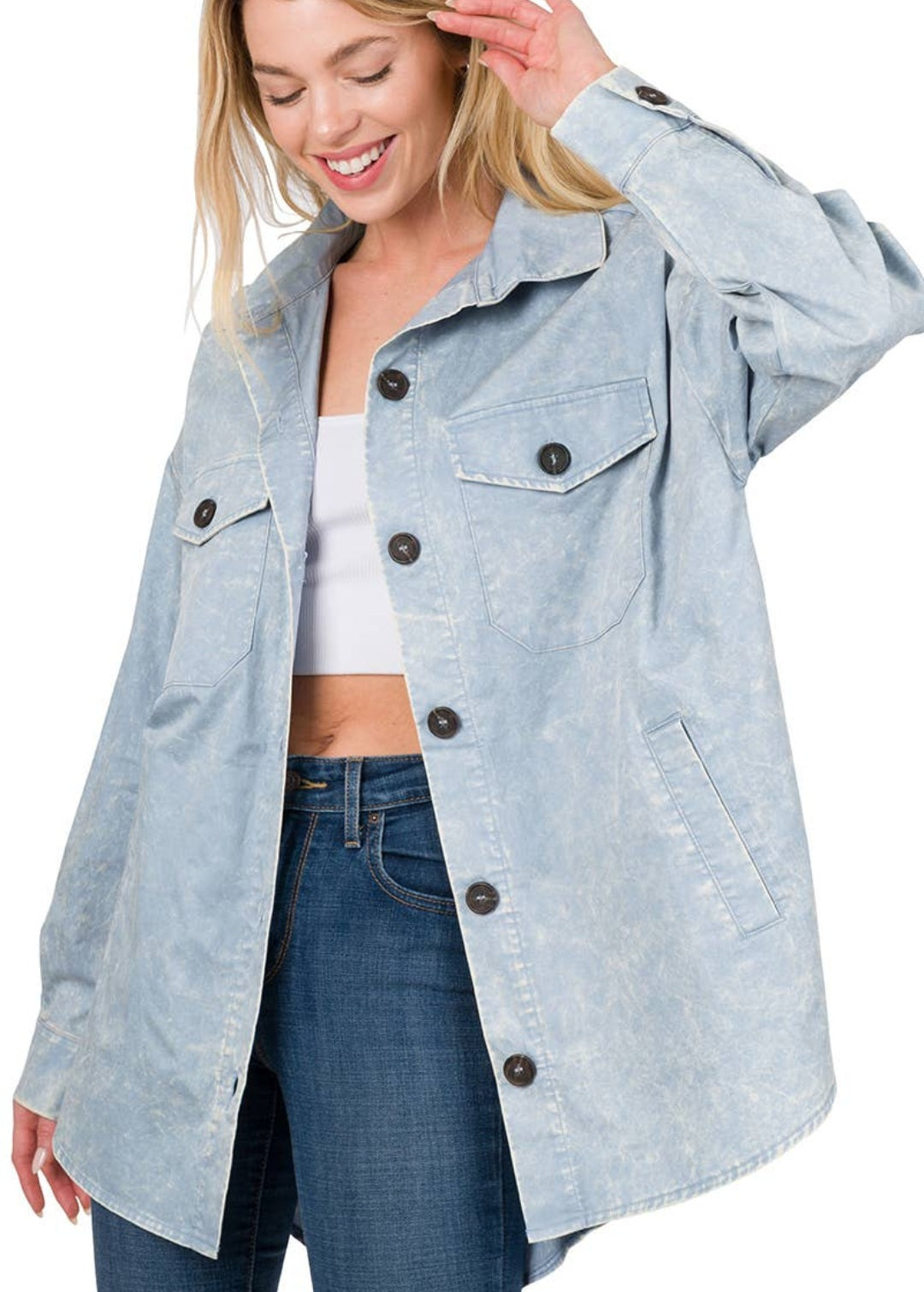 Light Blue Jacket