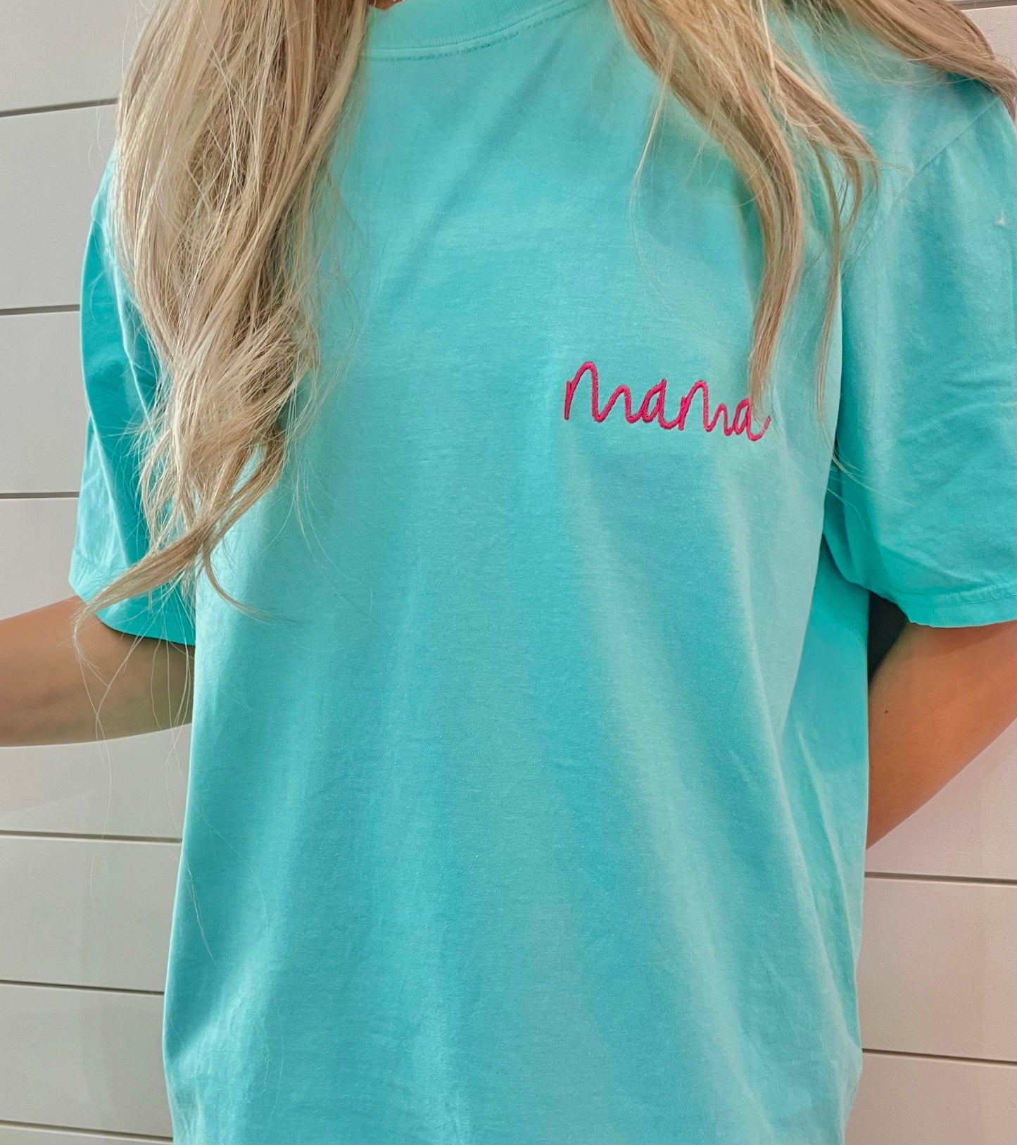 Mama Embroidered