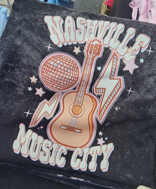 Nashville Music City Tee