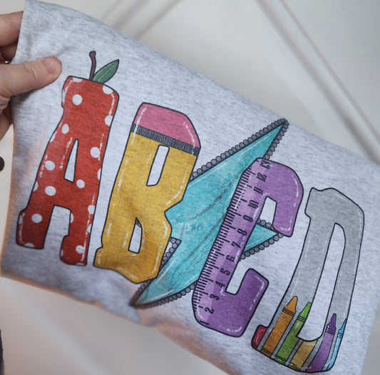 ABCD Teacher Tee