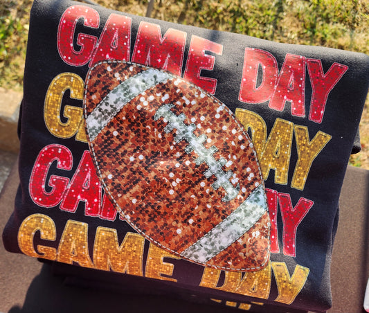 Red & Gold Game Day Sweatshirt