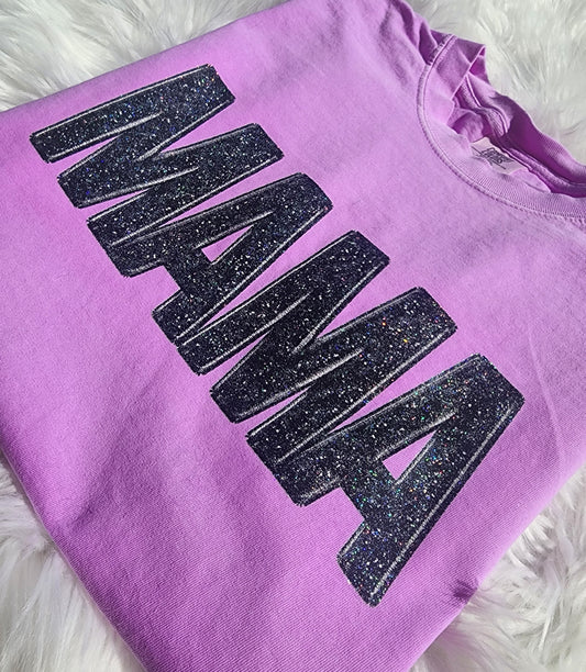 Mama Sparkle Comfort Colors Tee