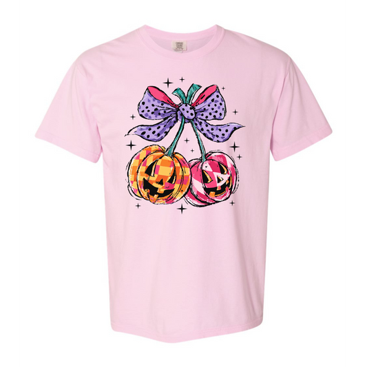 Checker Pumpkin Tee