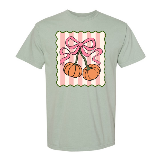 Pumpkin Bow Tee