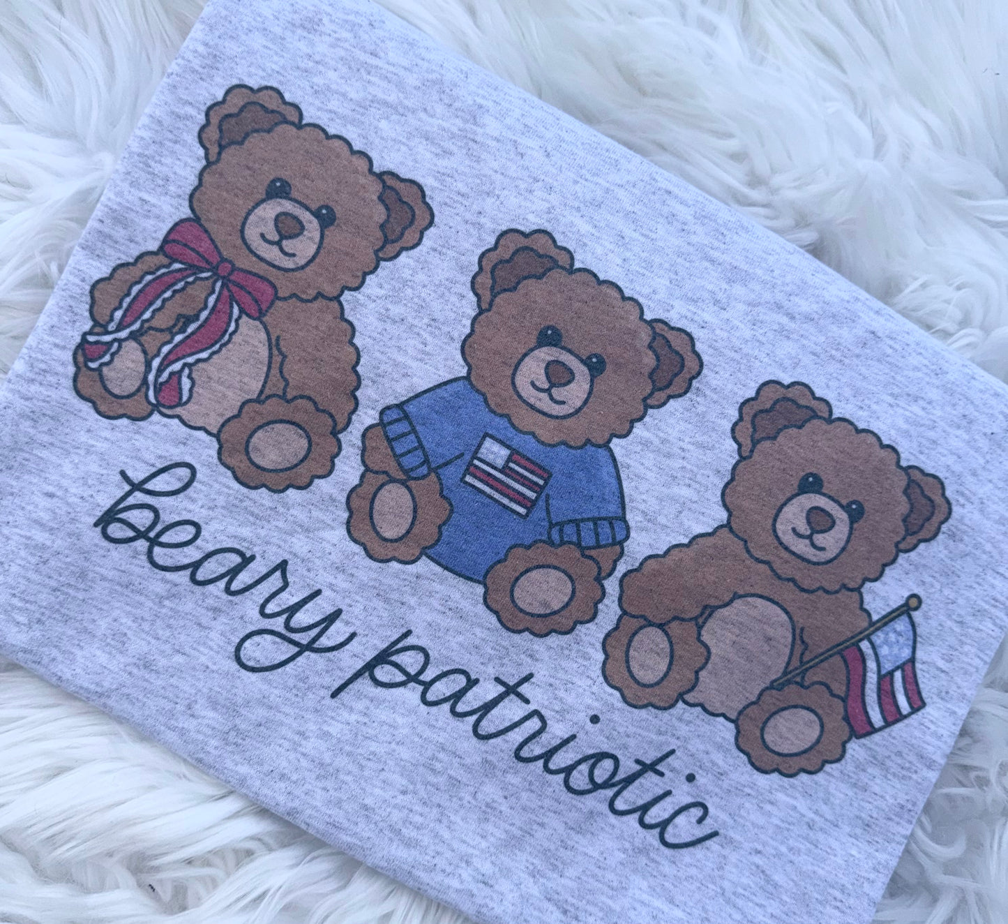 Beary Patriotic Tee