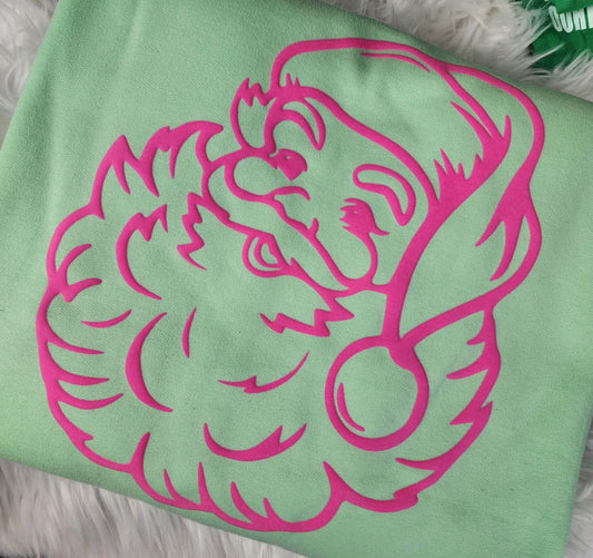 Santa Puff Sweatshirt