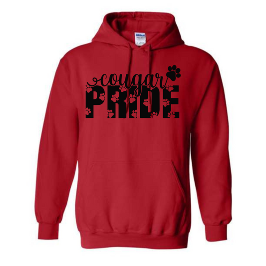 Youth Cougar Pride Hoodie