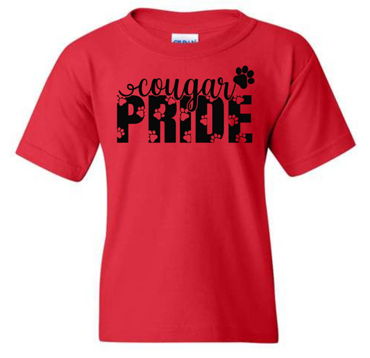 Youth Cougar Pride Tee