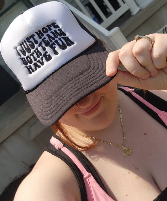 Both Teams Have Fun Trucker Hat