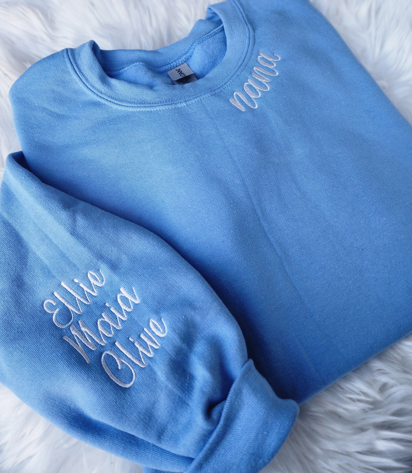 Custom Embroidered Title/Names Sweatshirt