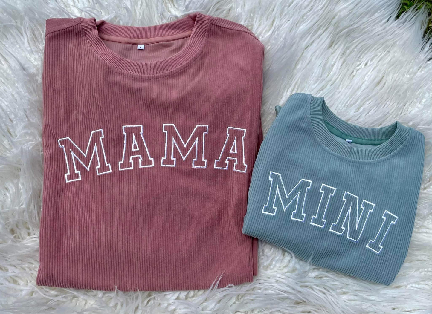 Mama & Mini Embroidered